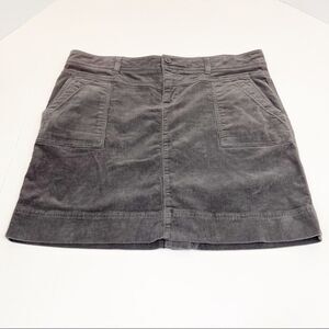 Gray Corduroy The North Face skirt